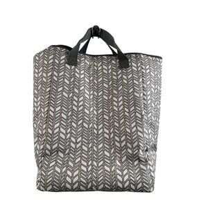 Thirty-One Thermal Tote OS Grey White Geometric Leak Lock Insulated Bag Unisex
